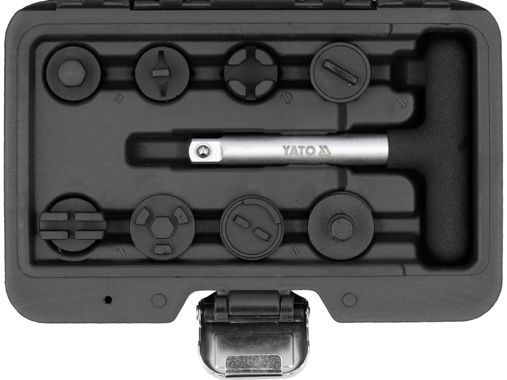 Set chei pentru busoane ulei plastic Yato YT-05981 , otel CrV , 3/8" , 9BUC