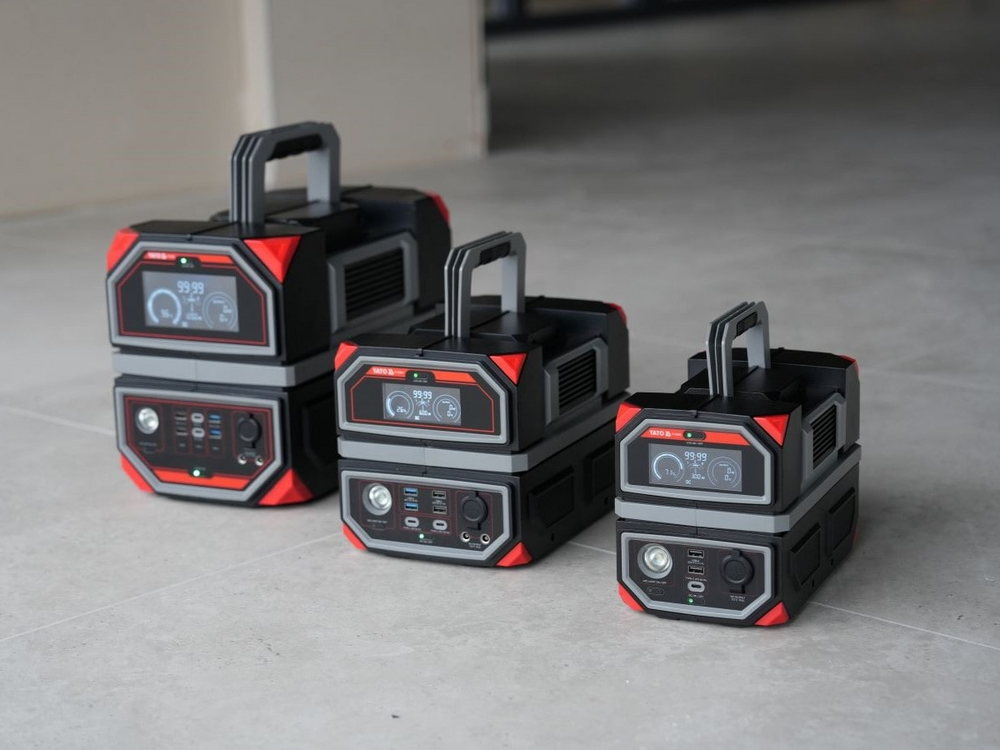 STATIE DE ÎNCĂRCARE PORTABILĂ YATO YT-83091 , 600W, 504WH, 230V, USB-C PD , 20000 mAh