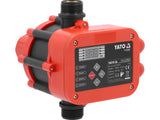 Comutator de presiune Yato YT-85392, PC-58  , 0,5-6 bar, 10 bar, 220-240 V, IP65 , LCD