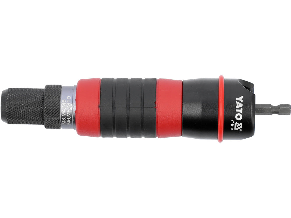 ADAPTOR PENTRU PIULIȚE NITUIBILE YATO YT-36191 , 1/4" (6,3 mm)