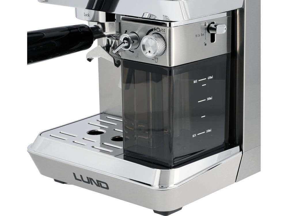 Espressor automat cu spumare lapte LUND 68503, 1350 W, 20 bar, 8 programe LUND - scule electrice si unelte profesionale - BricoMart
