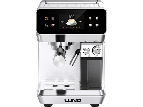 Espressor automat cu spumare lapte LUND 68503, 1350 W, 20 bar, 8 programe LUND - scule electrice si unelte profesionale - BricoMart