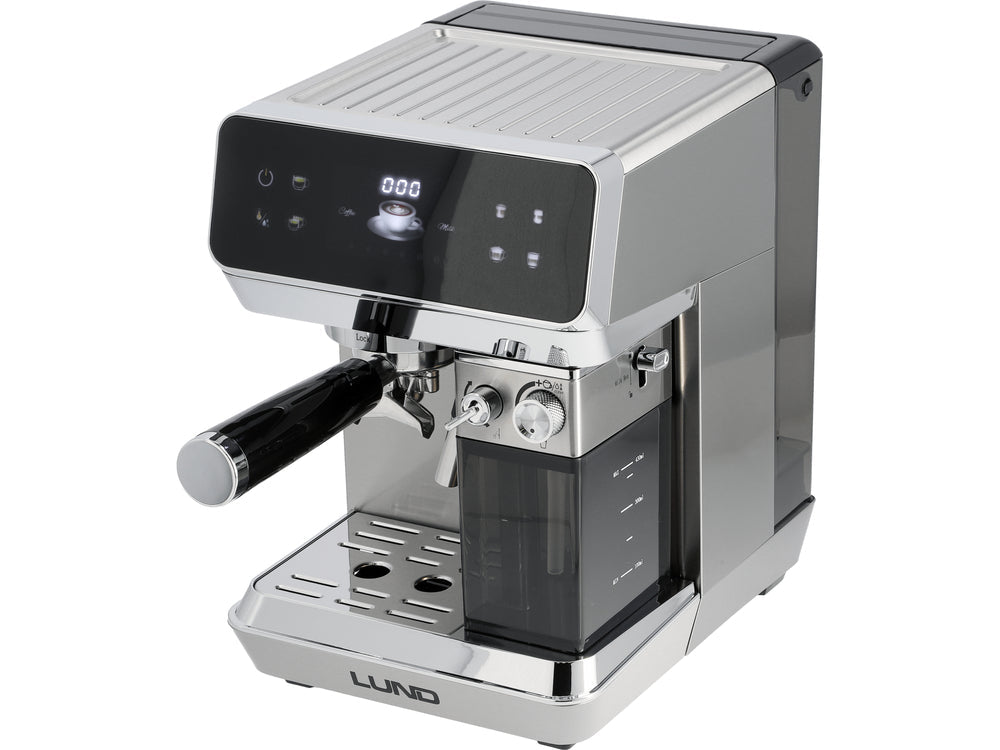 Espressor automat cu spumare lapte LUND 68503, 1350 W, 20 bar, 8 programe LUND - scule electrice si unelte profesionale - BricoMart