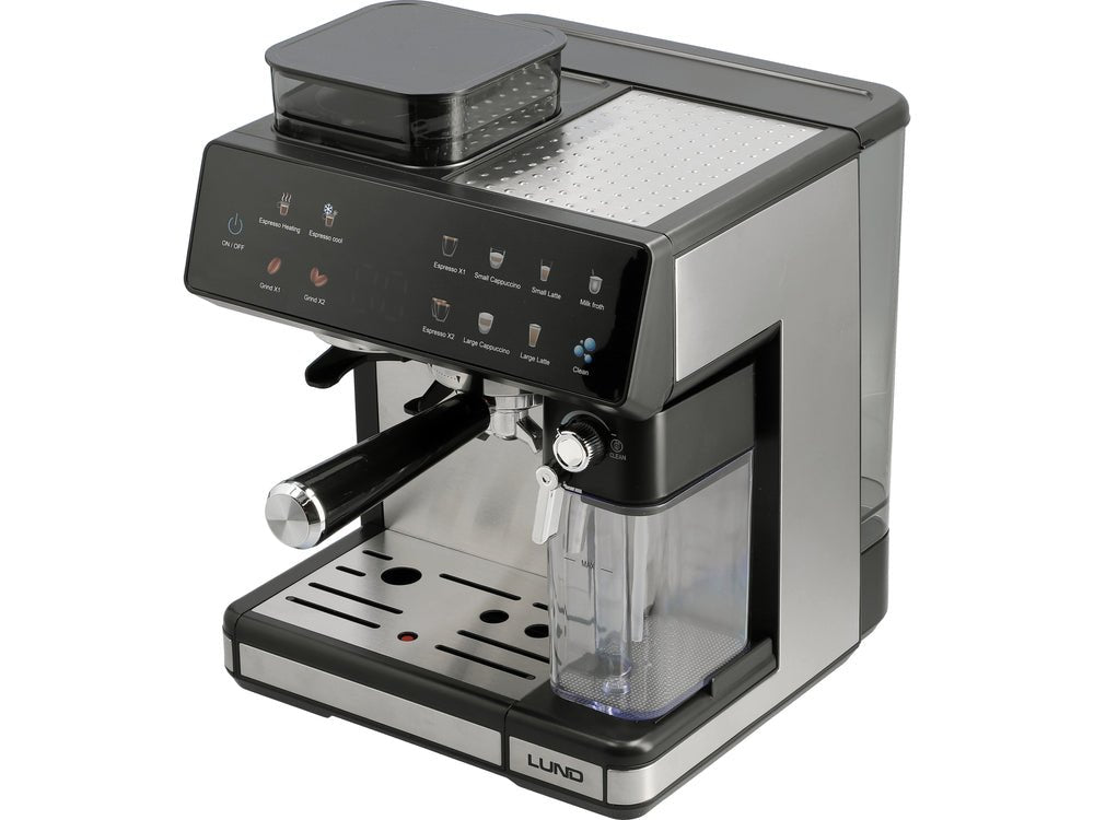 Espressor LUND 68501, spumat lapte si rasnita 1350 W - imagine 6