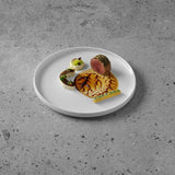 Farfurie ceramică cu margine înaltă Pure, 210mm Fine Dine