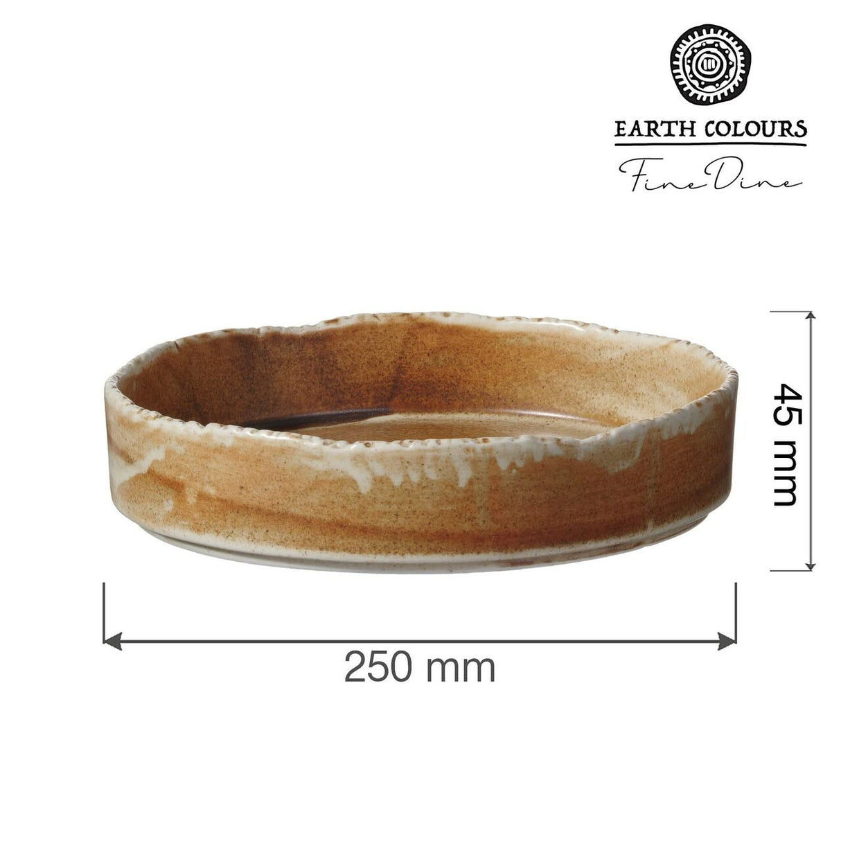 Farfurie Constancy cu margine înaltă, 250 mm  Fine Dine