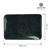 Farfurie dreptunghiulara Arando, 300x200 mm Fine Dine