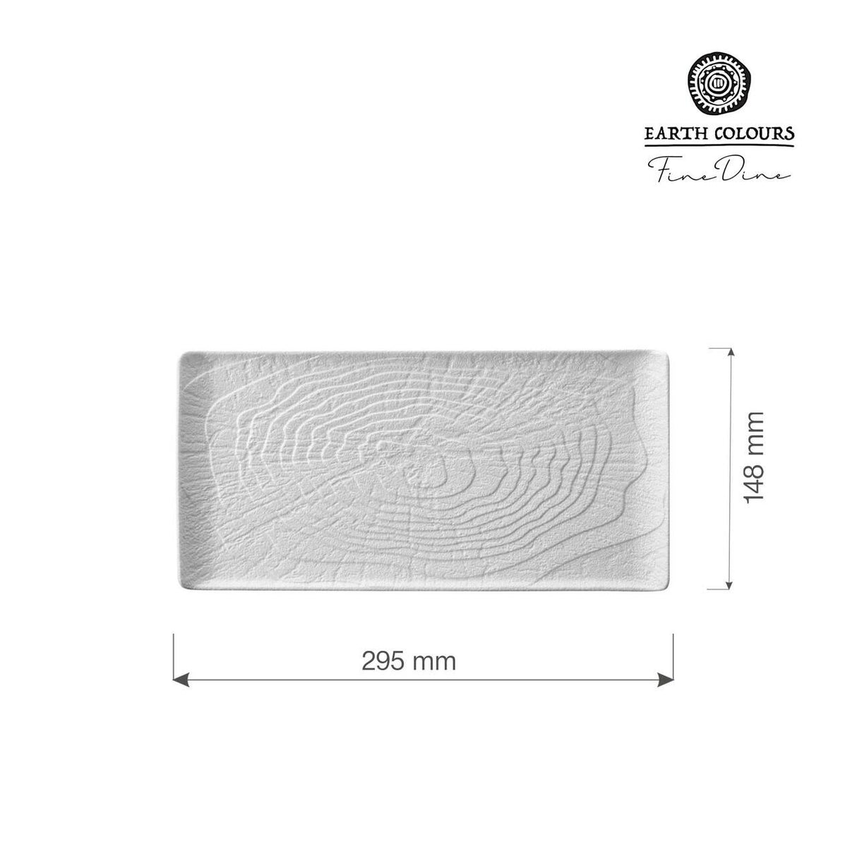 Farfurie dreptunghiulara Nordic, 295x148mm Fine DIne