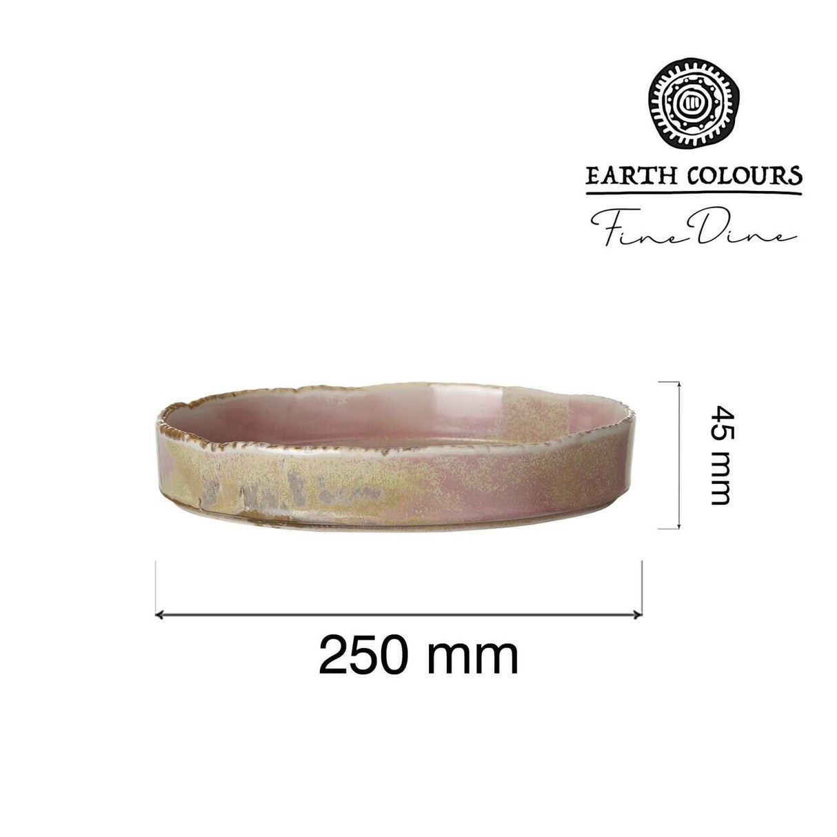 Farfurie înaltă Rosa, 250mm Fine Dine