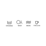 Farfurie înaltă Rosa, 250mm Fine Dine