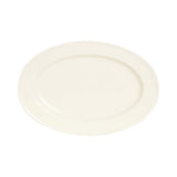 Farfurie ovală Fine DIne, Crema 390x270 mm