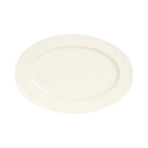 Farfurie ovală Fine DIne, Crema 390x270 mm