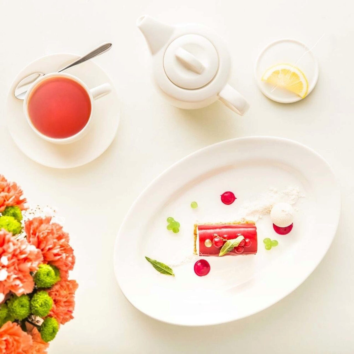 Farfurie ovală Fine DIne, Crema 390x270 mm