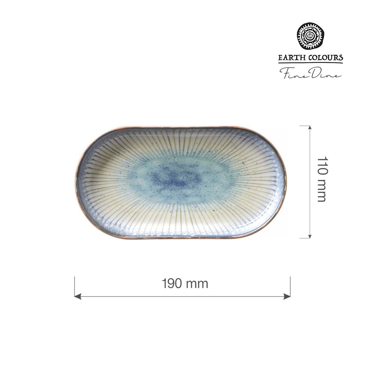 Farfurie ovală Galaxy, 200 x 110 mm Fine Dine
