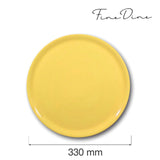 Farfurie pentru pizza speciala galbena,Hendi, ø330 mm
