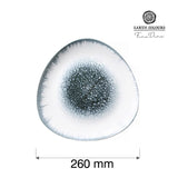 Farfurie triunghiulară Infinity, 260 mm Fine Dine