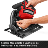 Ferastrau cu plonjare fara fir Einhell TP - PS 18/165 Li BL - Solo - Softgrip BricoMart - scule electrice si unelte profesionale - BricoMart