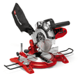Fierastrau circular cu taiere transversala si unghiulara Einhell TC - MS 2112, max. 1.600 W, 5.000 rpm, lama de Fierastrau cu varf de carbura de inalta calitate, placa rotativa cu reglare a unghiului de 45° stanga/dreapta Einhell - scule electrice si unelte profesionale - BricoMart