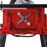 Fierastrau circular de masa Einhell TC-TS 2225 U, 2200 W, inaltime de taiere 80 mm, lama de ferastrau Ø 254 mm, extensie masa, opritor unghiular, opritor paralel, tija de impingere, cadru de baza Einhell - scule electrice si unelte profesionale - BricoMart