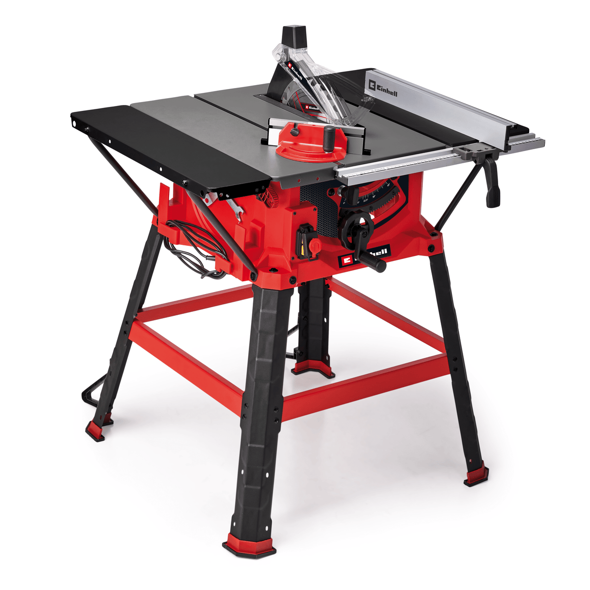 Fierastrau circular de masa Einhell TC - TS 254 U, 2200 W, inaltime de taiere 80 mm, lama de ferastrau Ø 254 mm, opritor unghiular, opritor paralel, extensie de suport, racord de aspirare a prafului Einhell - scule electrice si unelte profesionale - BricoMart