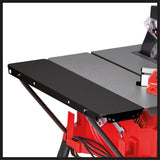 Fierastrau circular de masa Einhell TC - TS 254 U, 2200 W, inaltime de taiere 80 mm, lama de ferastrau Ø 254 mm, opritor unghiular, opritor paralel, extensie de suport, racord de aspirare a prafului Einhell - scule electrice si unelte profesionale - BricoMart