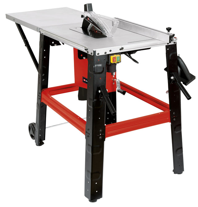 Fierastrau circular de masa Einhell TE - TS 315 UD 2800 W, inaltime de taiere 85 mm, diametru lama ferastrau 315 mm, extensie masa, opritor unghiular, opritor paralel, cadru de baza, tija de impingere Einhell - scule electrice si unelte profesionale - BricoMart