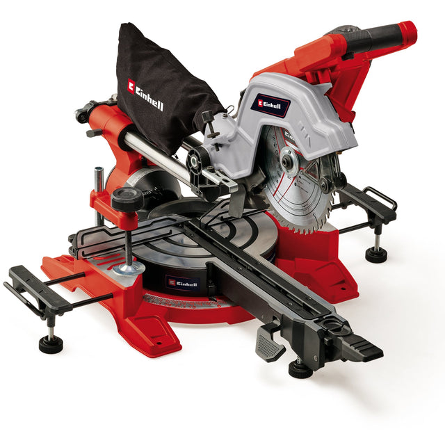 Fierastrau circular Einhell TE - SM 8 L Dual, 1800 W, lama de Fierastrau Ø 216 mm, latime de taiere 305 mm, adancime de taiere 65 mm, laser cu linie de taiere, inclinare a capului Fierastraului pe ambele parti Einhell - scule electrice si unelte profesionale - BricoMart