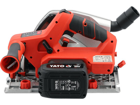 Fierastrau circular YATO YT-821701, 18 V, 1 x 4 Ah, ghidaj - imagine 3