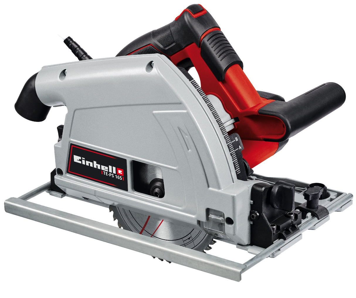 Fierastrau cu imersie Einhell TE - PS 165, 1.200 W, reglare fara unelte la adancimea de taiere + unghiul de inclinare, lama de Fierastrau din carbura de inalta calitate, blocare a lamei de Fierastrau Einhell - scule electrice si unelte profesionale - BricoMart