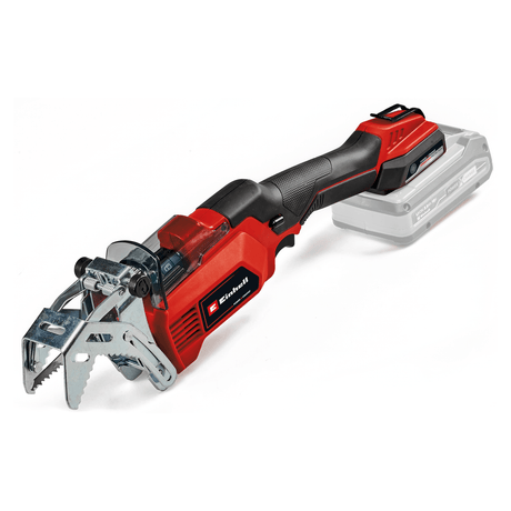 Fierastrau electric pe acumulator Einhell GE - GS 18/150 Li - Solo Power X - Change (18 V, grosime maxima de taiere 100 mm, inaltime de ridicare 20 mm, suport detasabil pentru ramuri, incl. 2x lama de Fierastrau, fara acumulator Einhell - scule electrice si unelte profesionale - BricoMart
