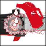 Fierastrau electric telescopic cu acumulator Einhell GE - LC 18 Li T - Solo, maner telescopic si auxiliar, sabie si lant Oregon, FARA acumulator si incarcator interschimbabile Einhell - scule electrice si unelte profesionale - BricoMart