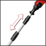 Fierastrau electric telescopic cu acumulator Einhell GE - LC 18 Li T - Solo, maner telescopic si auxiliar, sabie si lant Oregon, FARA acumulator si incarcator interschimbabile Einhell - scule electrice si unelte profesionale - BricoMart