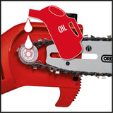 Fierastrau electric telescopic pentru crengi cu acumulator Einhell GC - LC 18/20 Li T - Solo Power X - Change (Li - ion, 18 V, sina de ghidare de 20 cm, cap motor inclinat la 30°, tija extensibila, transmisie metalica, fara acumulator sau incarcator Einhell - scule electrice si unelte profesionale - BricoMart