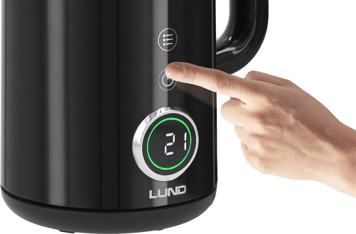 Fierbator electric LUND 68219, 1,7 L, controlul temperaturii, negru - imagine 17