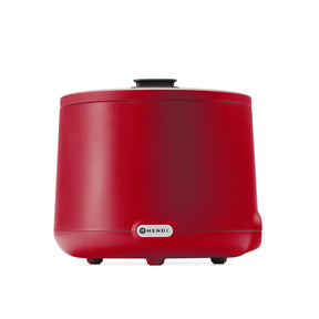 Fierbator pentru supa UNIQ, HENDI, 8L, Rosu, 220-240V/500W, ø366x(H)325mm