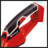 Foarfeca de iarba si arbusti pe acumulator Einhell GC - CG 18 Li - Solo Power X - Change (18 V, lama pentru iarba + lama pentru arbusti, furnizata fara acumulator si incarcator Einhell - scule electrice si unelte profesionale - BricoMart