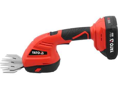 Foarfeca pentru iarba si gard viu YATO YT-828335, 18 V - imagine 3