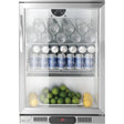 Frigider de bar cu o usa, Arktic, 75L, Argintiu, 230V/175W, 530x500x(H)835mm