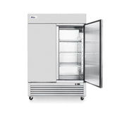 Frigider profesional ARKTIC by Hendi Kitchen Line cu 2 usi 1300 L 1382x800x(H)2100 mm otel inoxidabil -5/+5°C 6 rafturi potrivite pentru GN 2/1