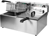 FRITEUZA 2X12L Yato YG - 04624 - Prajitoarele adanci, 2x11, 5L, 17L Yato - scule electrice si unelte profesionale - BricoMart