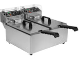 FRITEUZA 2X6L Yato YG - 04620 - Prajitoarele adanci, 2x3, 5L, 2,5L Yato - scule electrice si unelte profesionale - BricoMart