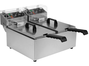 FRITEUZA 2X6L Yato YG - 04620 - Prajitoarele adanci, 2x3, 5L, 2,5L Yato - scule electrice si unelte profesionale - BricoMart