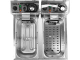 FRITEUZA 2X6L Yato YG - 04620 - Prajitoarele adanci, 2x3, 5L, 2,5L Yato - scule electrice si unelte profesionale - BricoMart