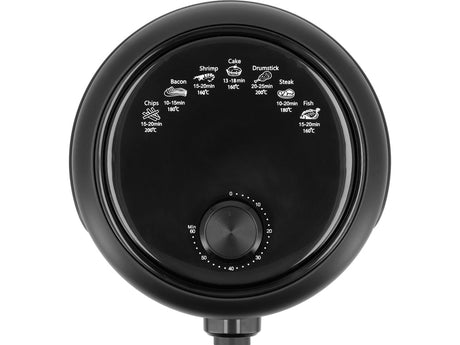 FRITEUZA AER CALD 1000W 2.6L NEGRU Lund 67560 Lund - scule electrice si unelte profesionale - BricoMart