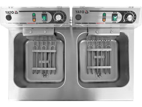 FRITEUZA CU DULAP 2X16L Yato YG - 04638 - Prajitoarele adanci, 2x11, 5L, 9L Yato - scule electrice si unelte profesionale - BricoMart