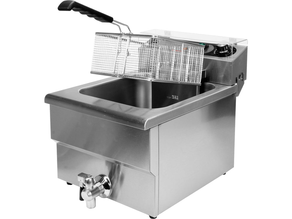 FRITEUZA CU VALVA 16L Yato YG - 04630 - Prajitoarele adanci, 9L, 12L, 5.0kW Yato - scule electrice si unelte profesionale - BricoMart