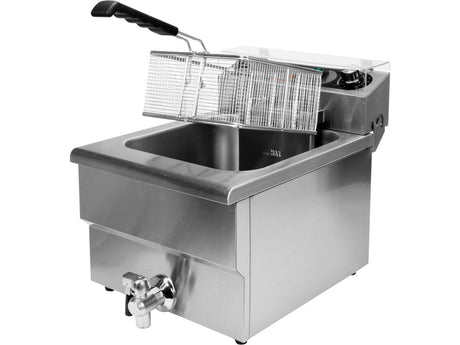 FRITEUZA CU VALVA 16L Yato YG - 04630 - Prajitoarele adanci, 9L, 12L, 5.0kW Yato - scule electrice si unelte profesionale - BricoMart