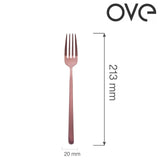 Furculiță de masă Amarone Bronze, OVE, 213 mm