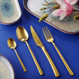 Furculiță de patiserie Amarone Gold, OVE, 153 mm