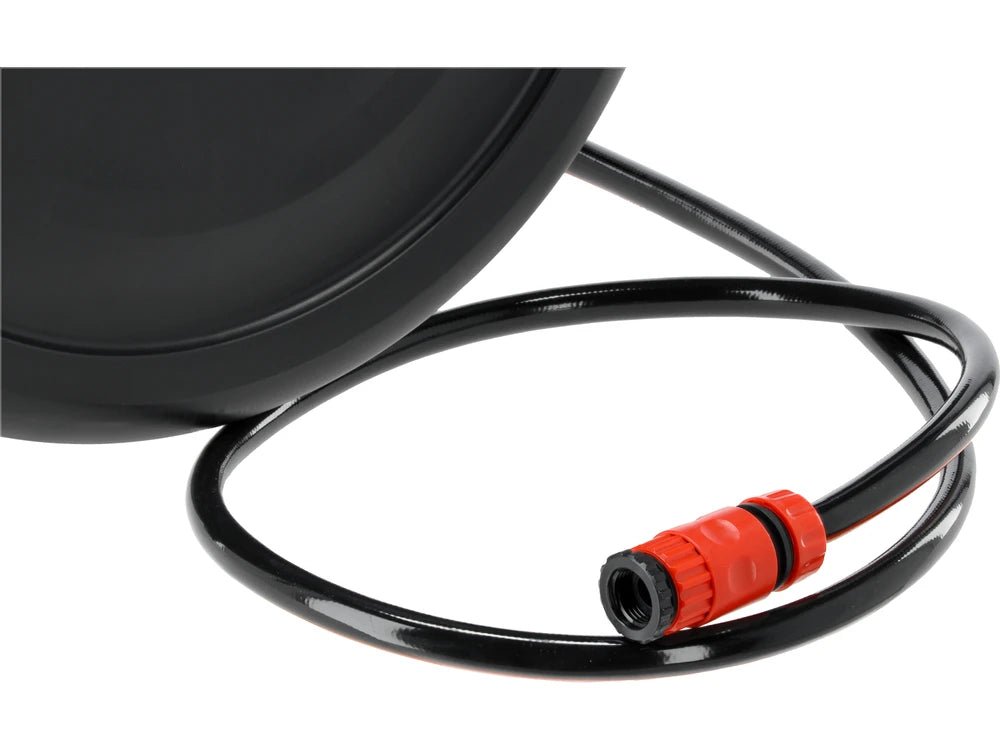FURTUN DE APA PE TAMBUR AUTOMAT 40M Yato YT - 90102 Yato - scule electrice si unelte profesionale - BricoMart